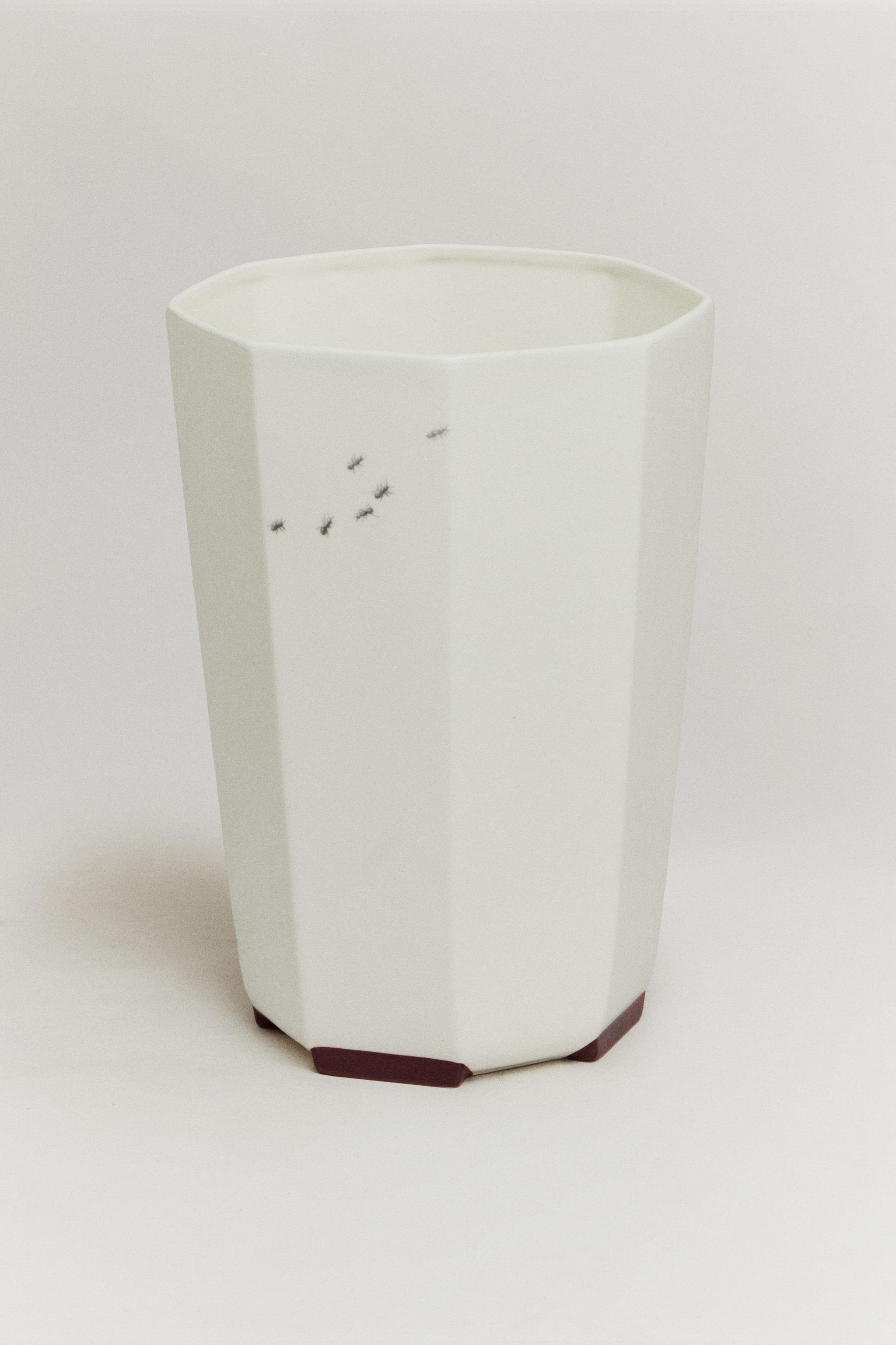 THE SKY OCTAGONAL LARGE VASE
