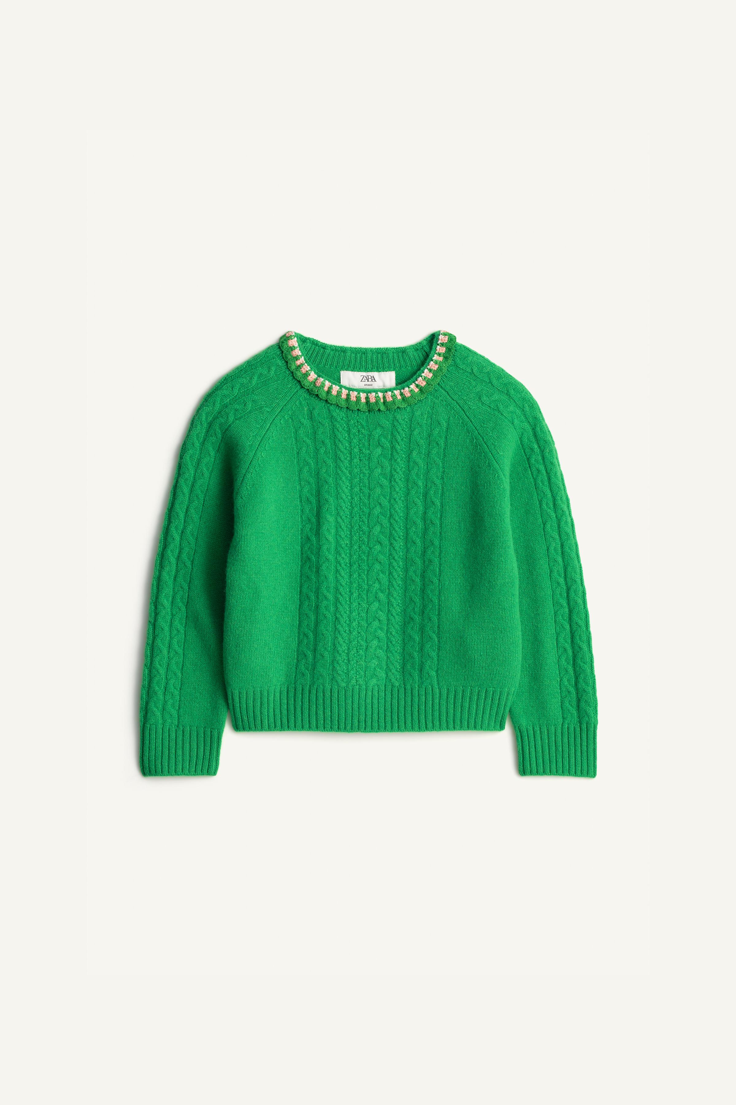 PULL 100% LAINE COL CROCHET ÉDITION LIMITÉE