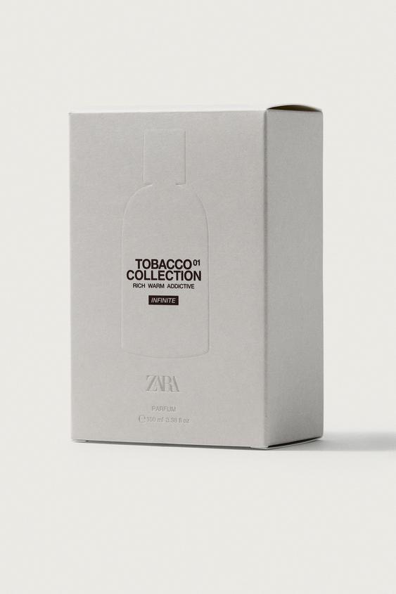 parfum zara tobacco #TOBACCO COLLECTION INFINITE R/W/A 100 ML (3.38 FL. OZ) enhanced by the vibrant freshness of pink pepper and saffron FRAGRANCE | Zara Tobacco Collection: