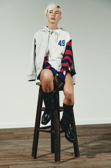 VARSITY STRIPED T-SHIRT - Multicoloured by Zara