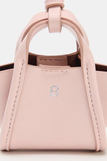 MINI HANDBAG CHARM - Pink by Zara - Image 8