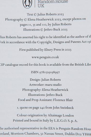 LIVRE THE FARM TABLE JULIUS ROBERTS - jaune de Zara - Image 3