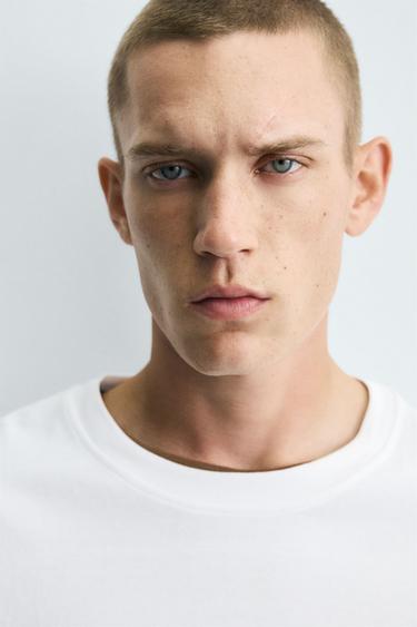 T-SHIRT IMPRIMÉS COMBINÉS - Blanc de Zara - Image 5