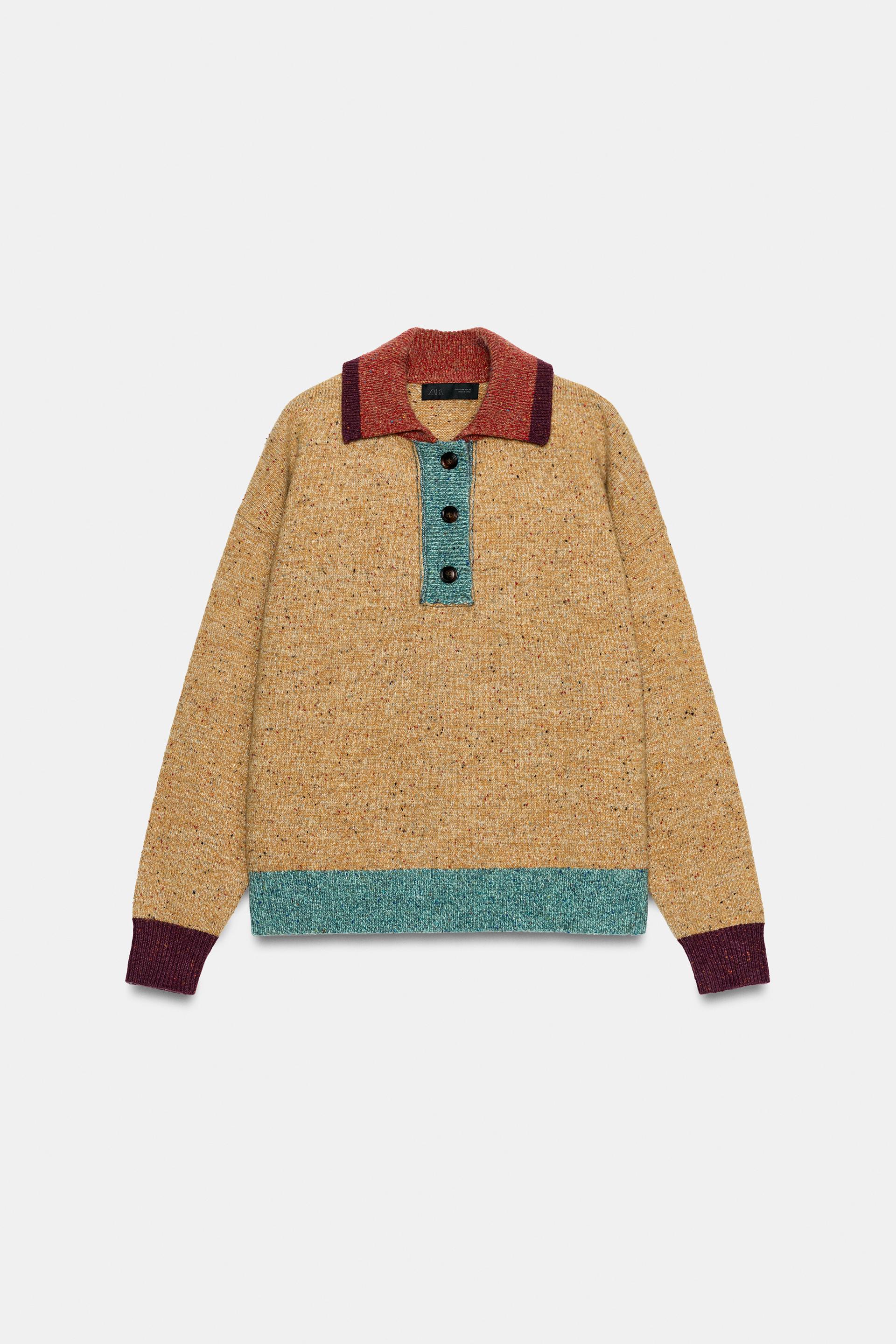 WOOL KNIT POLO thumbnail 6