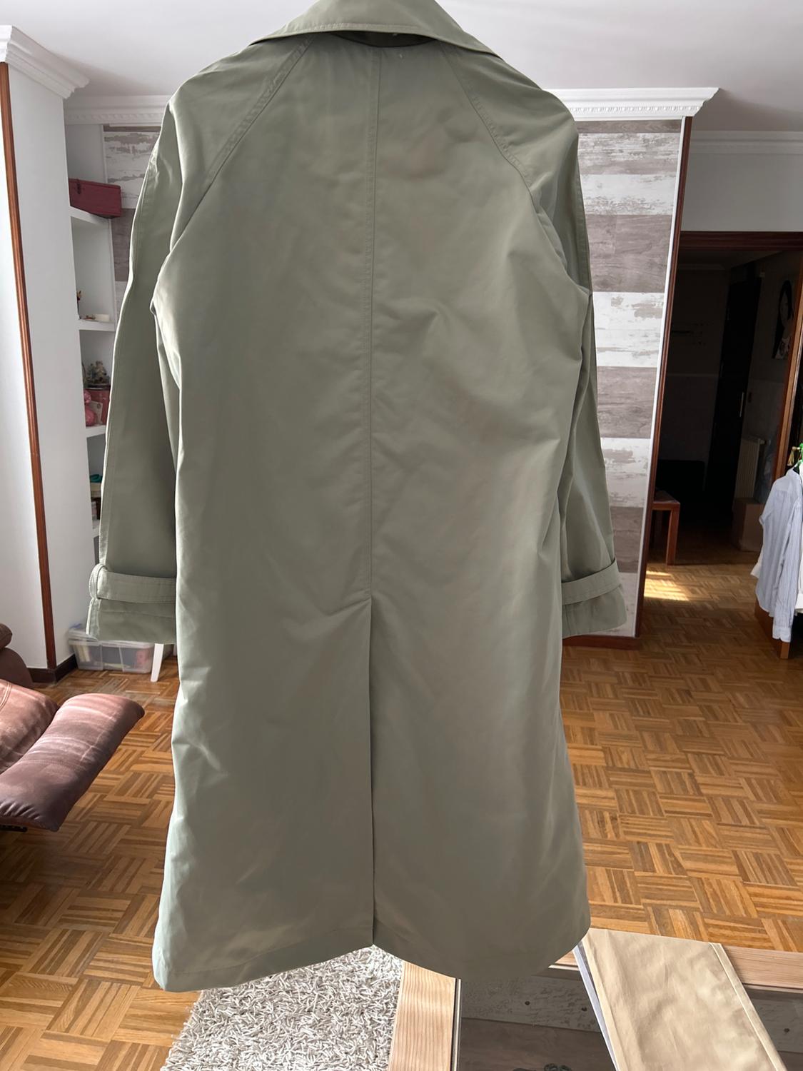 ZW COLLECTION CREASED TRENCH COAT - Image 2