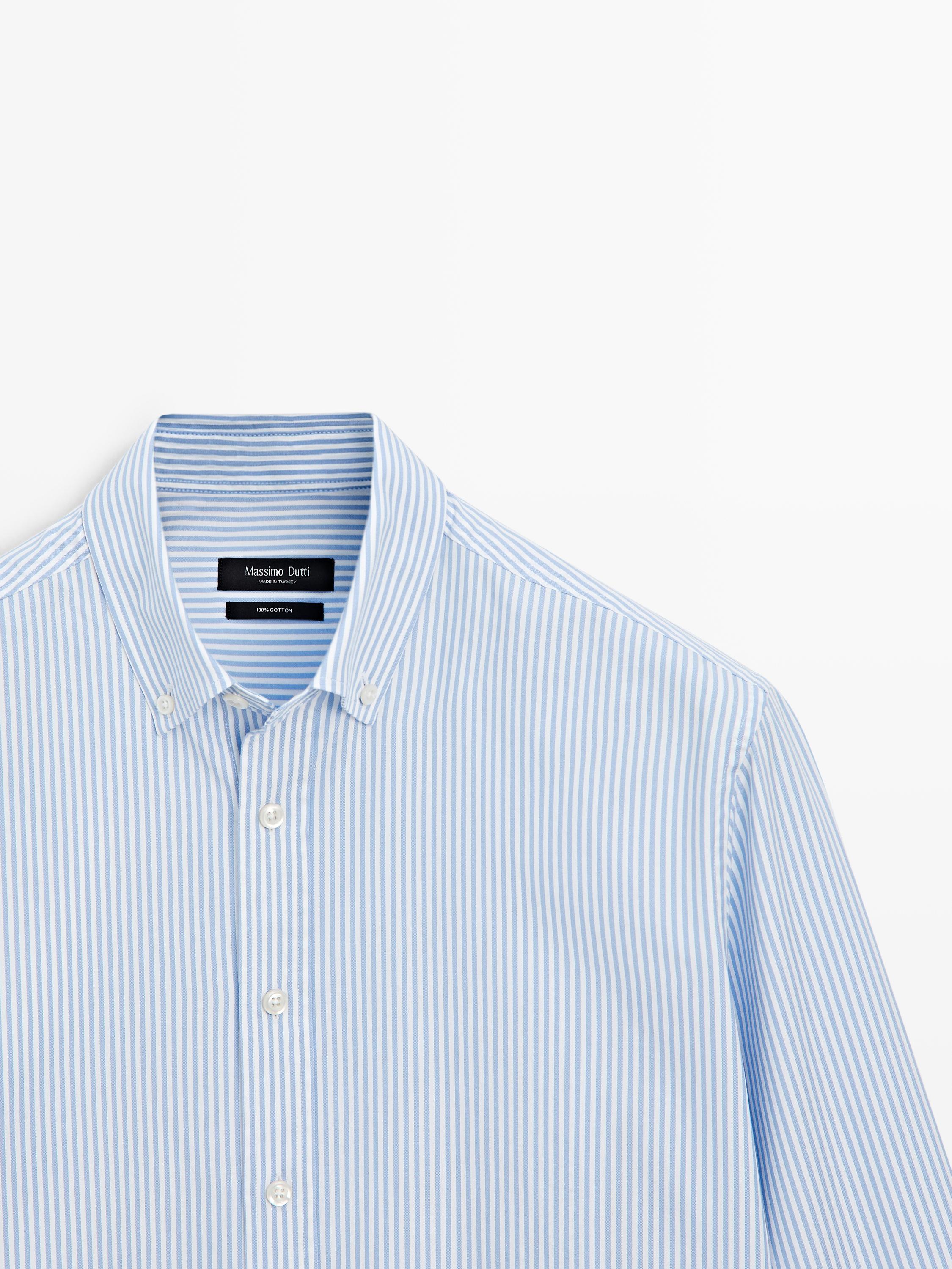 Chemise oxford regular fit 100 % coton