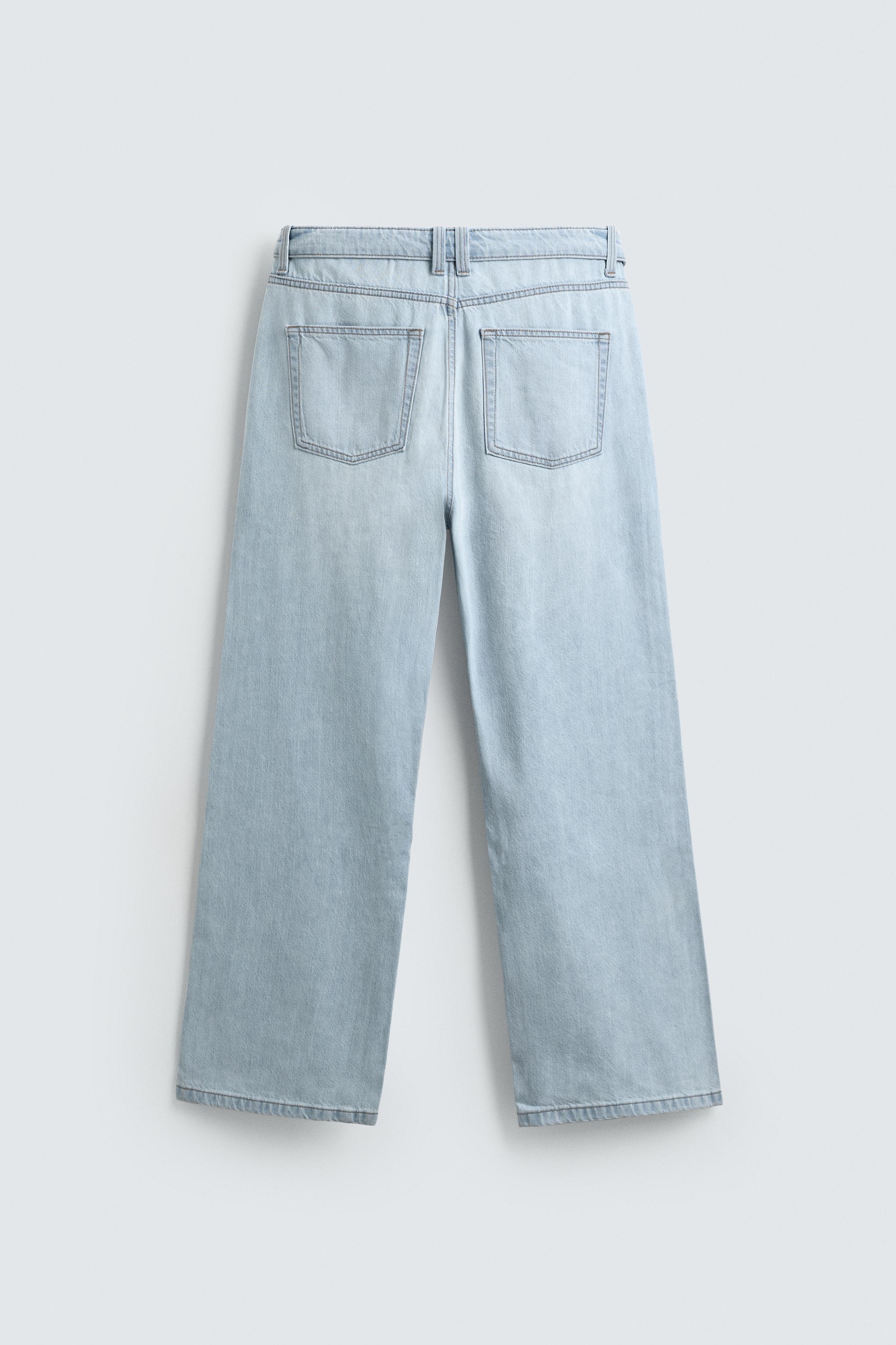 フレアフィットデニムパンツ - ライトブルー | ZARA Japan / 日本