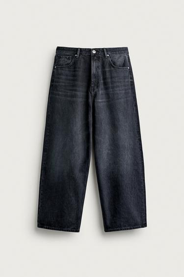 JEAN BAGGY FIT - Charbon de Zara