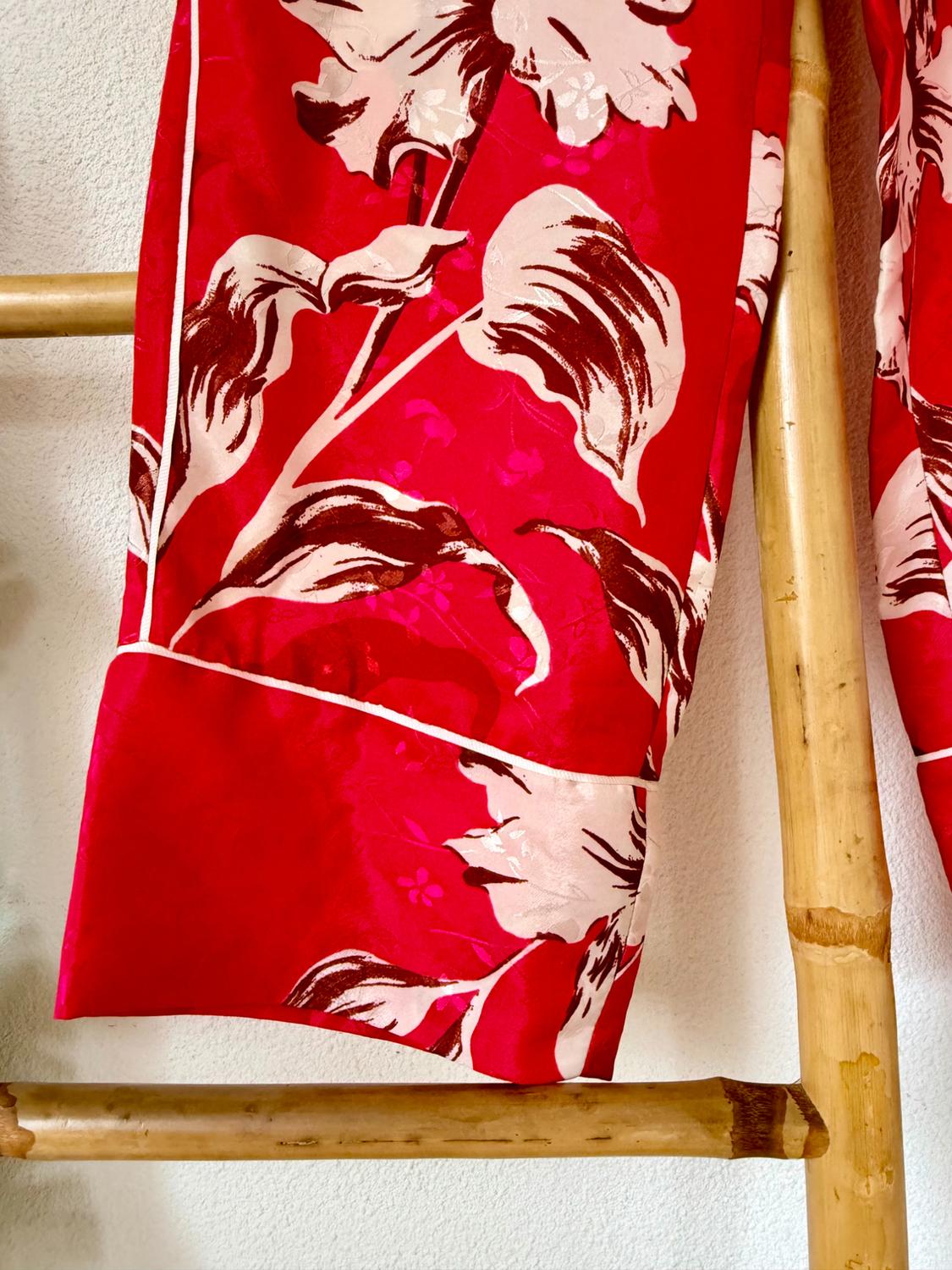 PRINTED CROPPED TROUSERS - Image 2