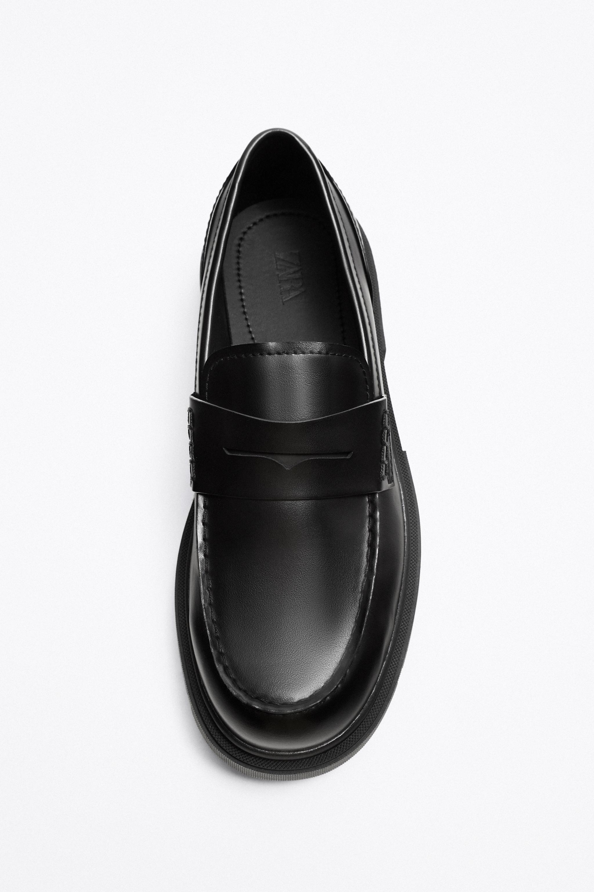 zara chunky loafer