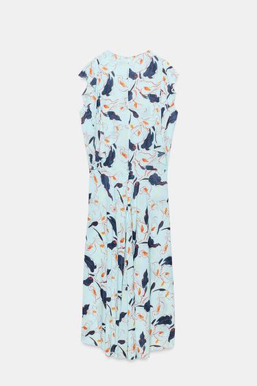 ROBE IMPRIMÉE ZW COLLECTION - Multicolore de Zara - Image 7