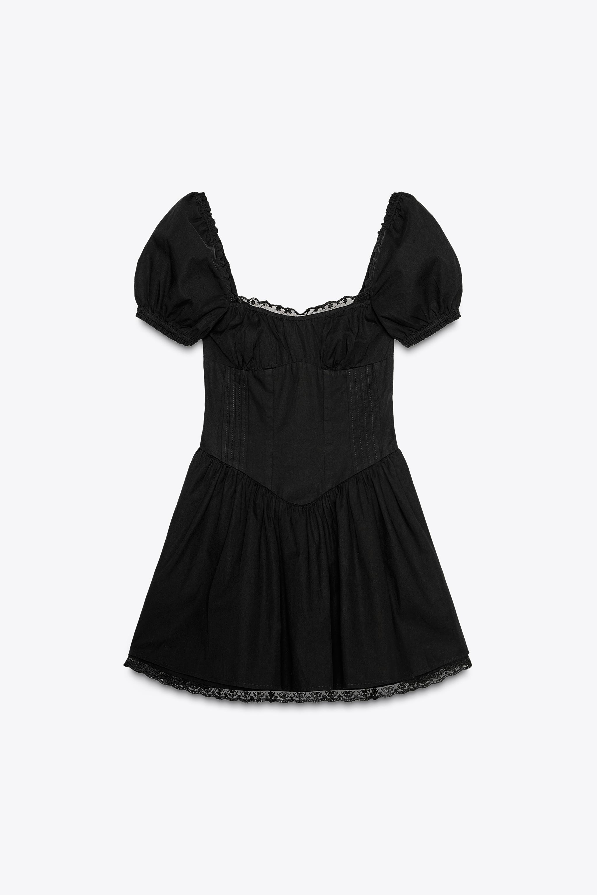 パフスリーブドレスワンピース | ZARA 日本