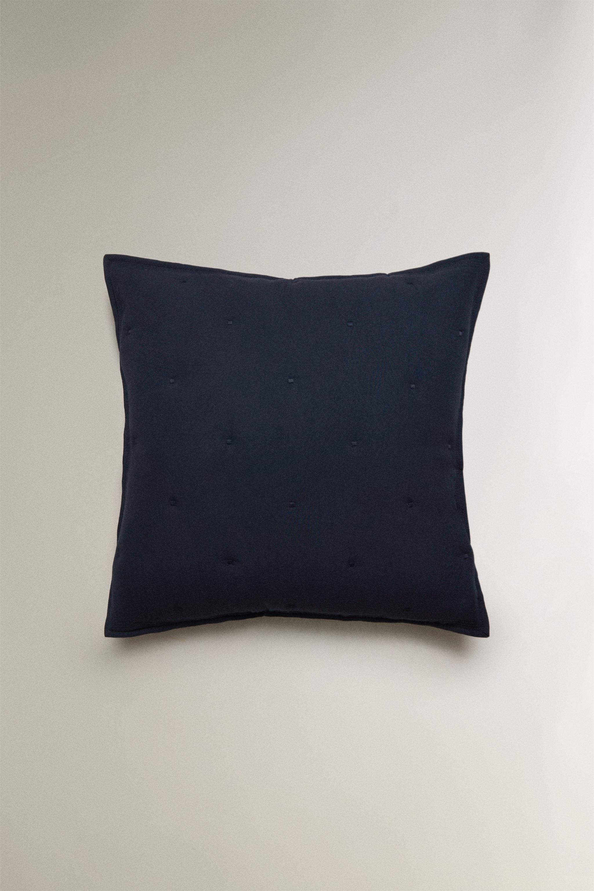 マイクロファイバー クッションカバー - MIDNIGHT BLUE | ZARA Japan