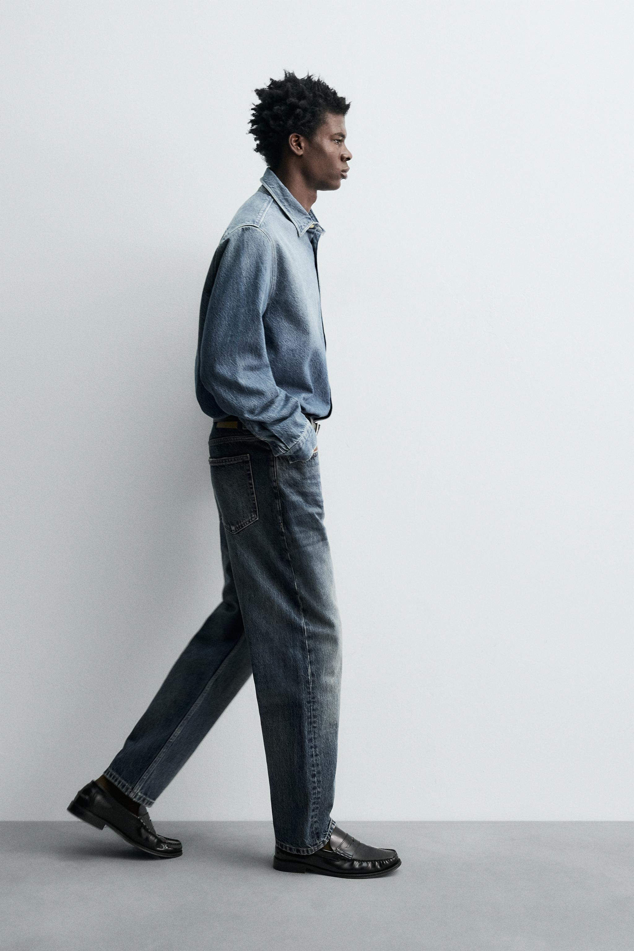 JEAN COUPE DROITE LONGUEUR CHEVILLES