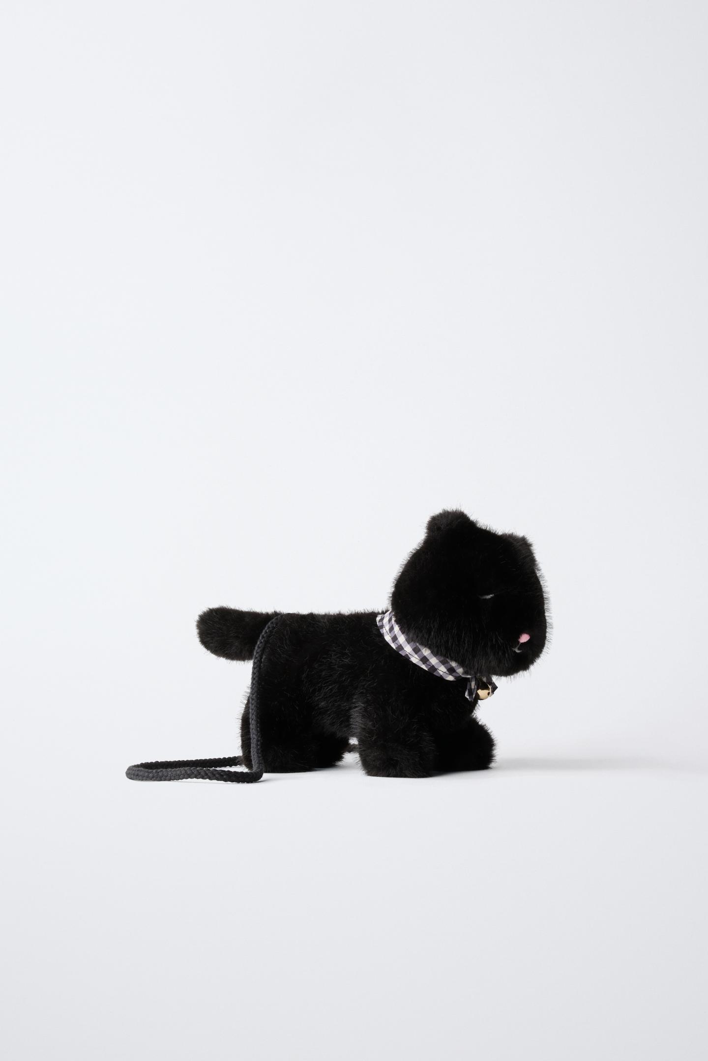 Детская сумка Zara Cat Crossbody, цвет: Чёрный — фото 2