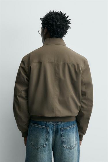 BLOUSON LÉGER DÉPERLANT - Beige clair de Zara - Image 2