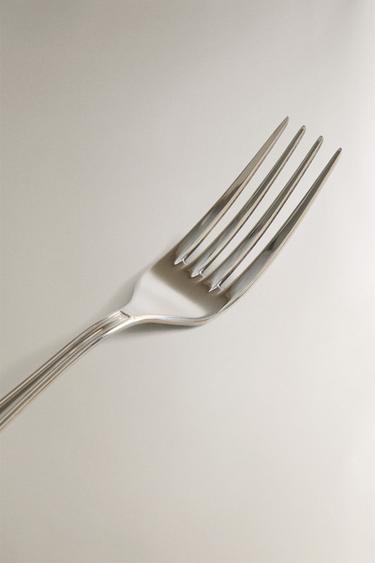 FOURCHETTE DE SERVICE ACIER BRILLANT - Acier de Zara - Image 2