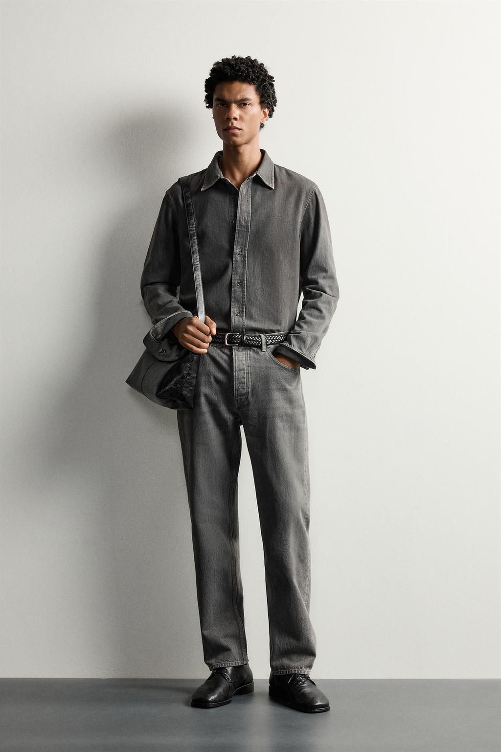 WASHED DENIM SHIRT