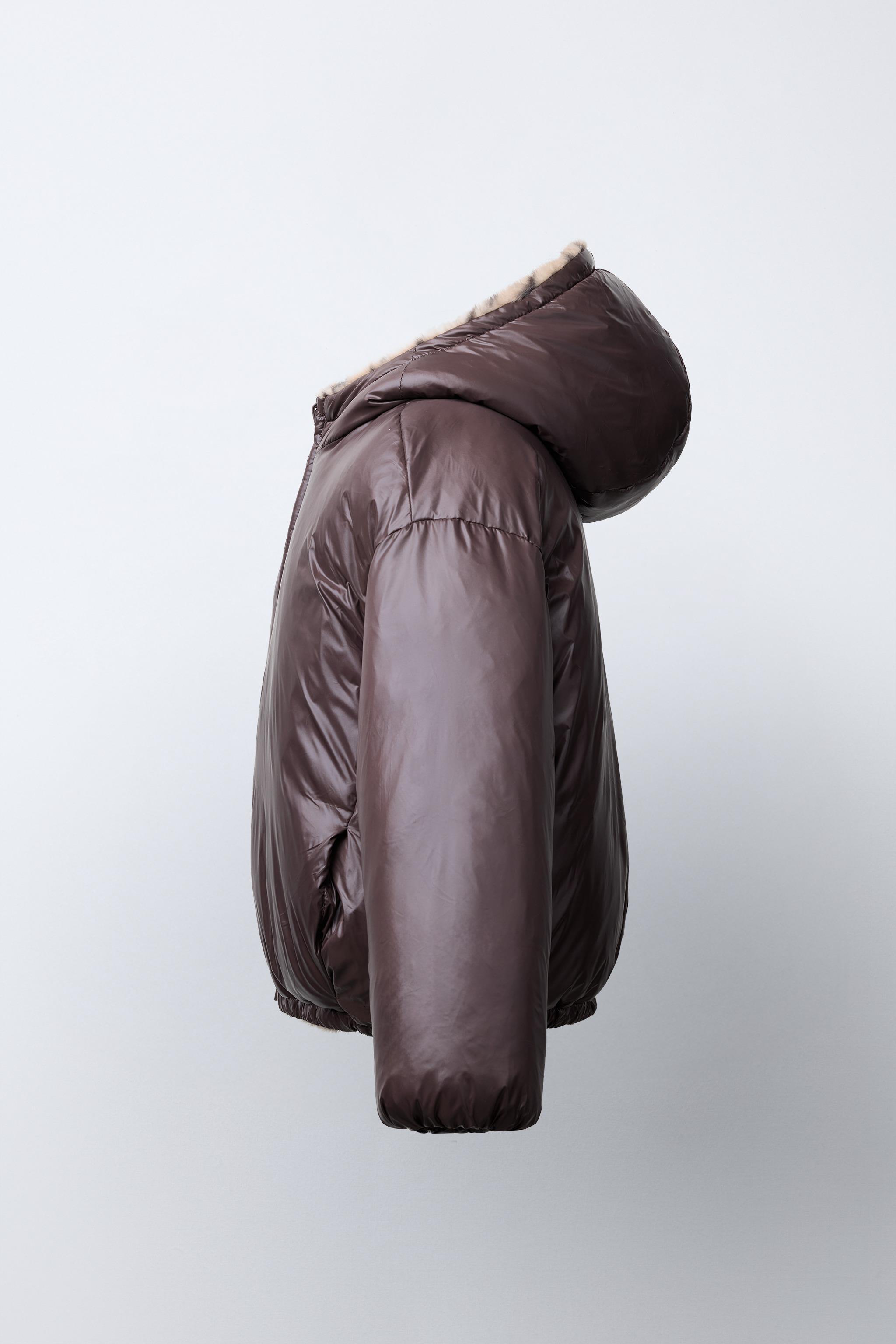 り*ん様 ZARA フェイクファージャケット ZARA フェイクファージャケット