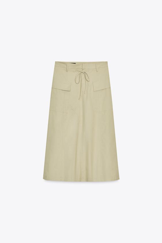 FALDA MIDI CARGO