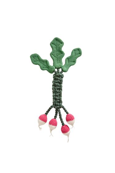 PET TOY WITH BUNCH OF RADISHES - Pink by Zara