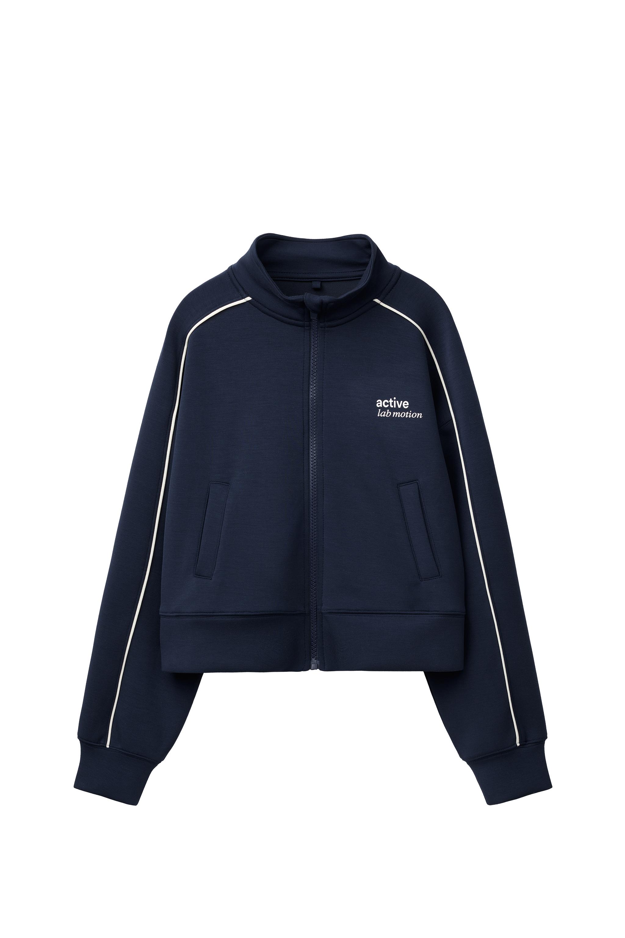 ローン　sp MOLETOM COM ZÍPER E MODAL - Azul-marinho | ZARA Brasil