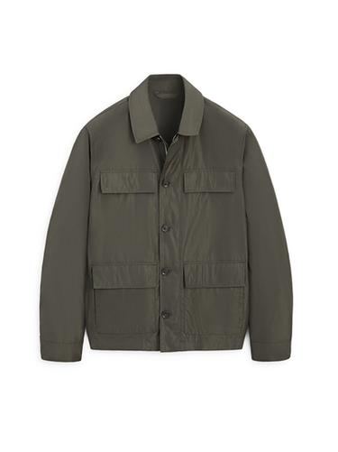 Zara Lightweight jacket with pockets - Khaki