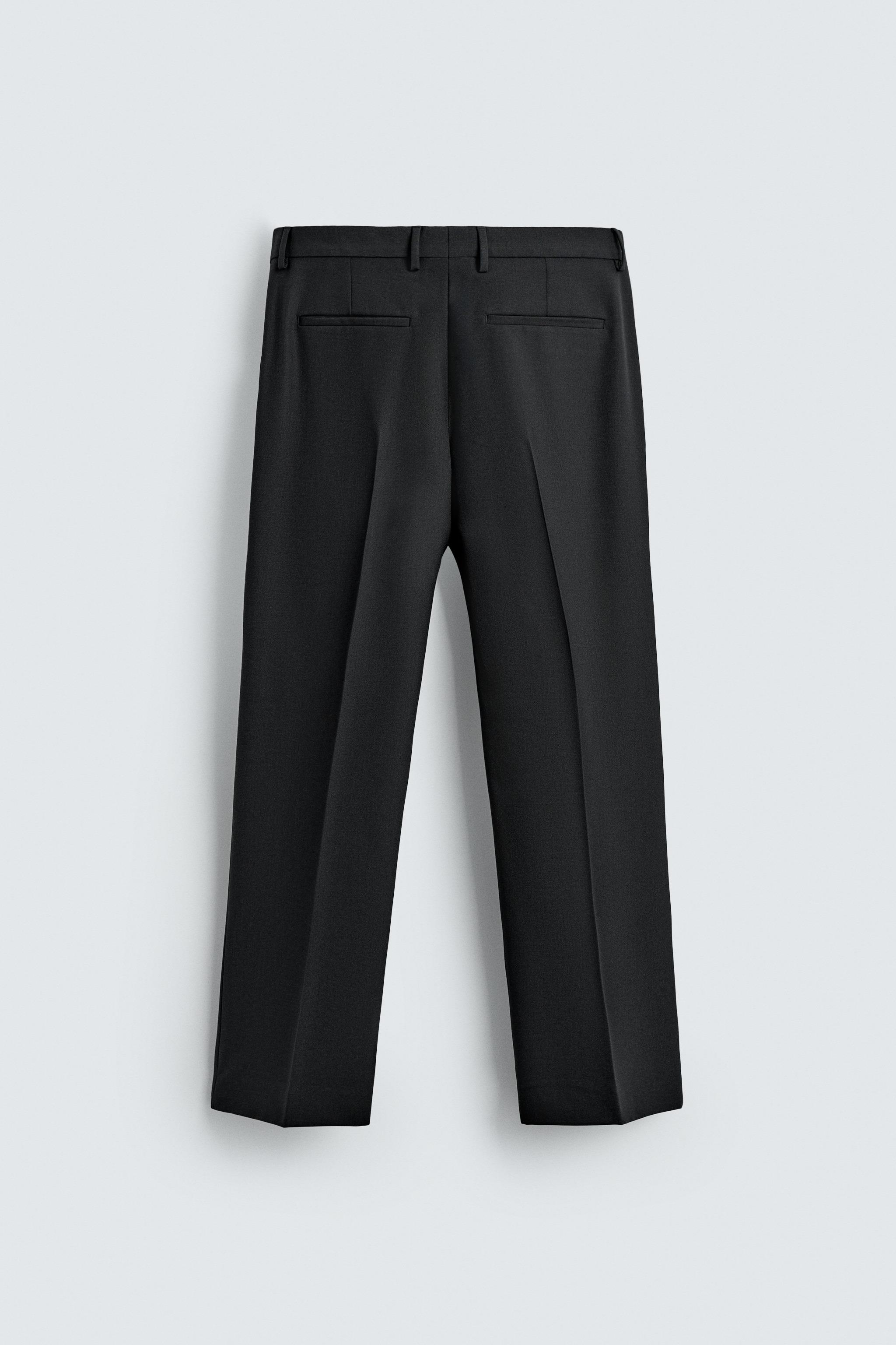 PANTALON STRAIGHT FIT AVEC LAINE
