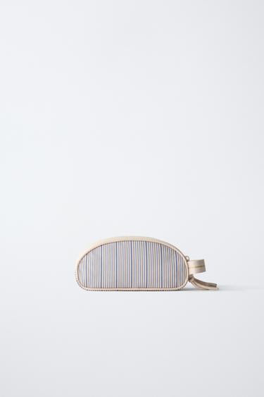 STRIPED PENCIL CASE - Blue by Zara - Image 4