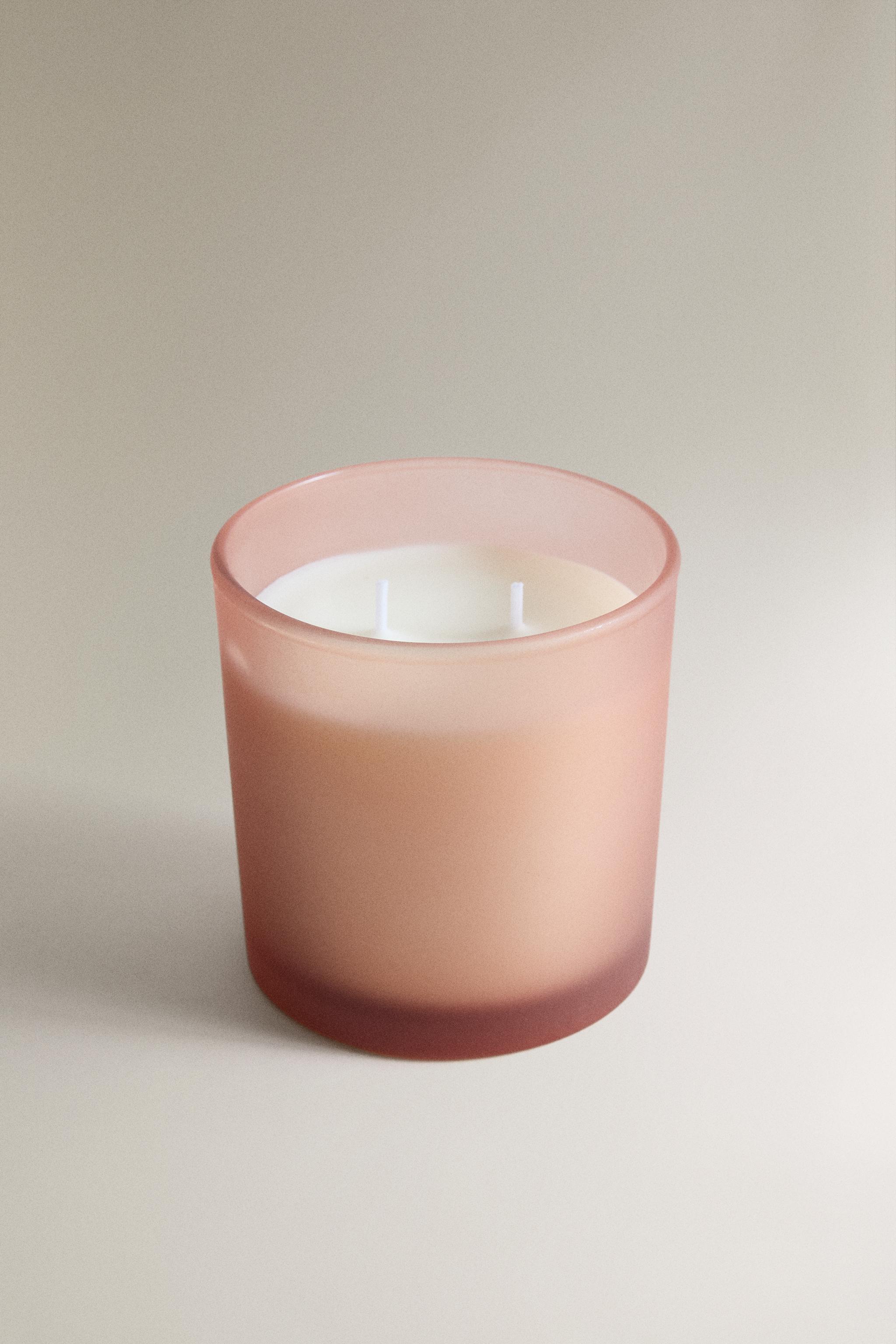 (350 G) POPPY FIELDS SCENTED CANDLE — Red / Orange