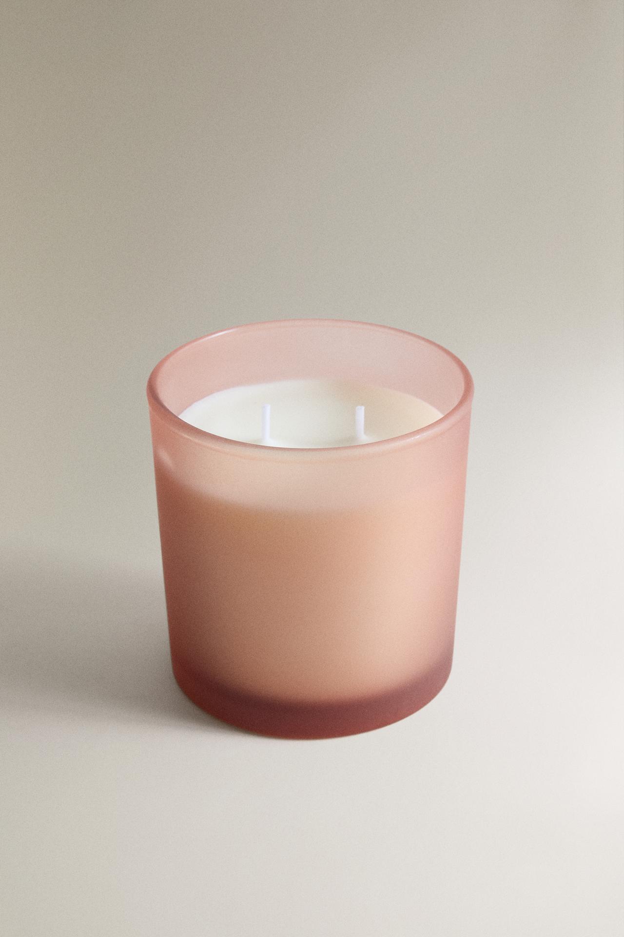 (350 G) POPPY FIELDS SCENTED CANDLE — Red / Orange