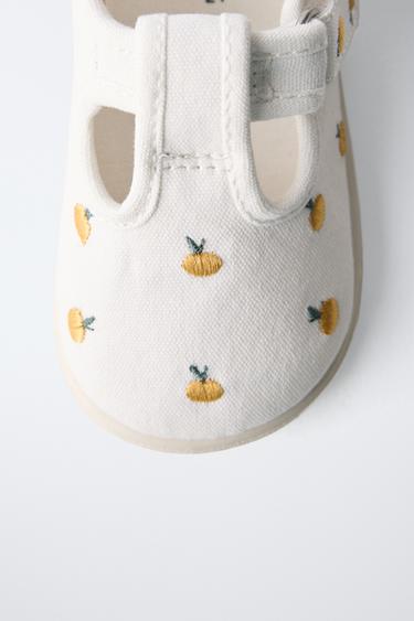 APPLE BAREFOOT SNEAKERS - Ecru White by Zara