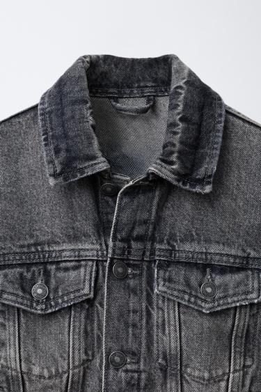 DENIM JACKET - Grey by Zara - Image 2