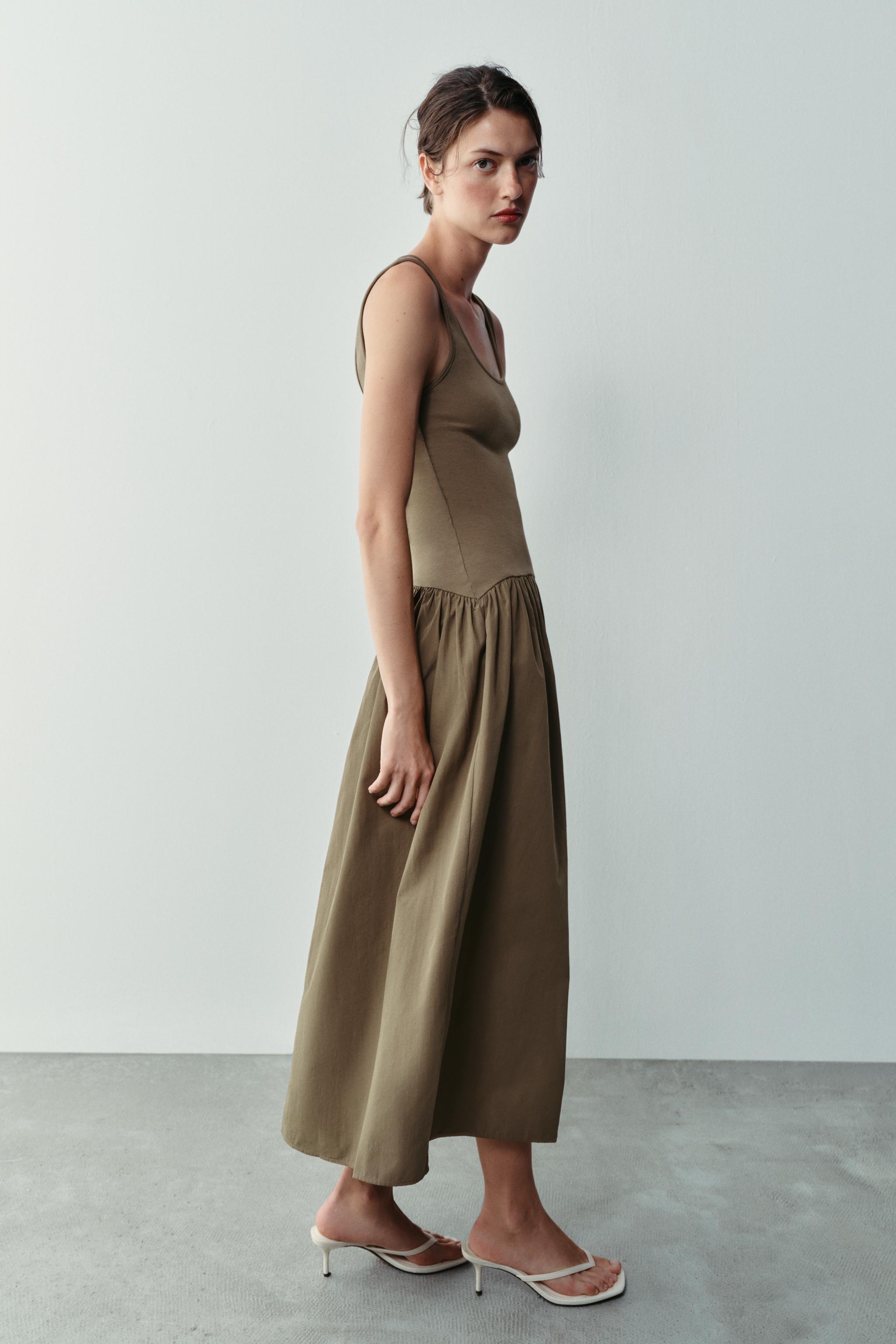 ROBE BIMATIÈRE À BRETELLES