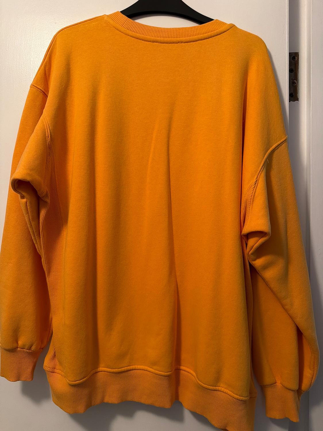 OVERSIZED SLOGAN PRINT SWEATSHIRT - Image 3