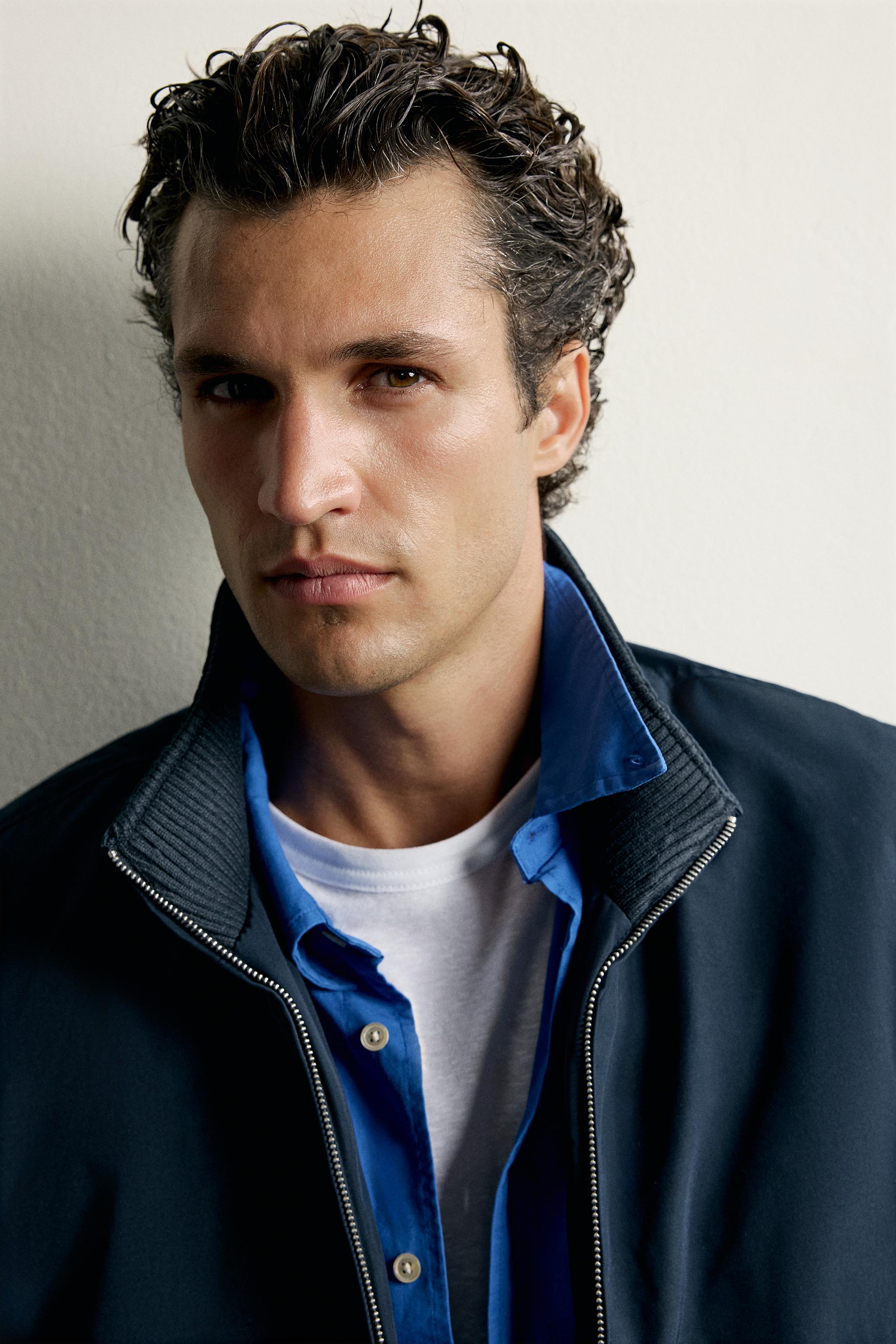 BLOUSON BOMBER REGULAR FIT MATELASSÉ