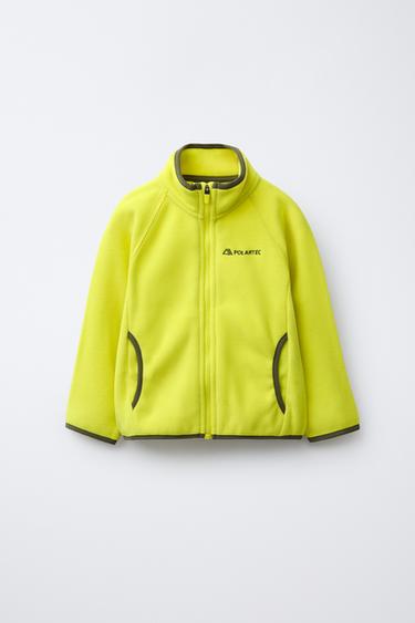 POLARTEC ® SKI COLLECTION FLEECE JACKET - Yellow by Zara