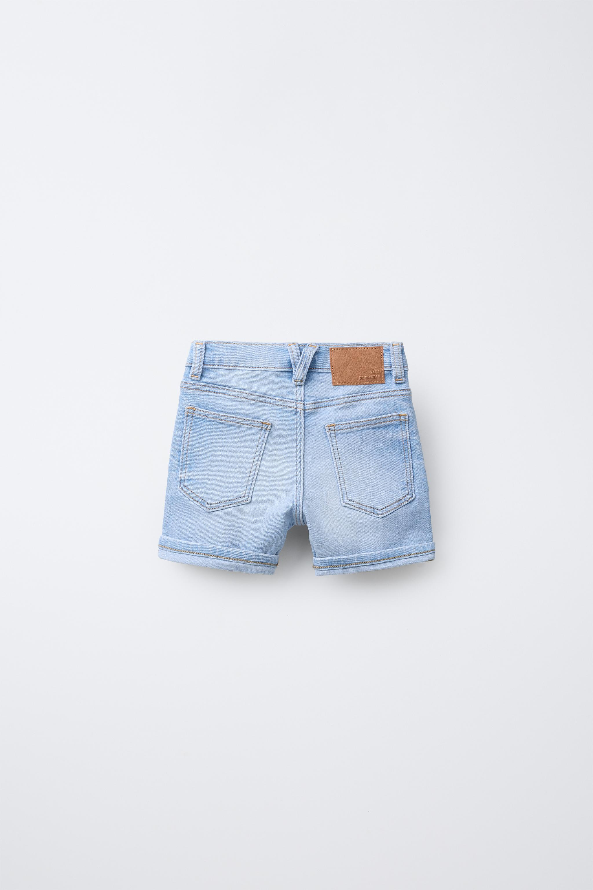 REGULAR DENIM SHORTS