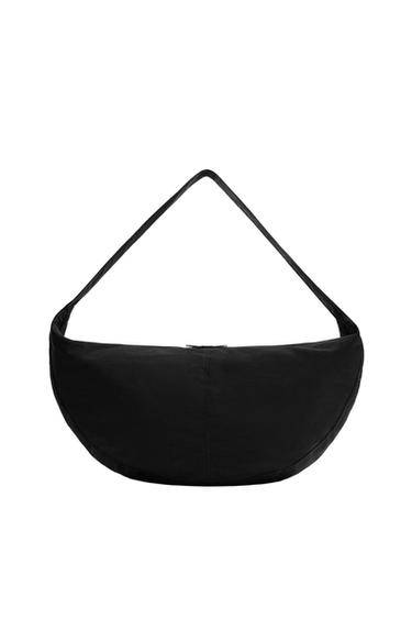 SAC PORTÉ ÉPAULE EN NYLON - Noir de Zara