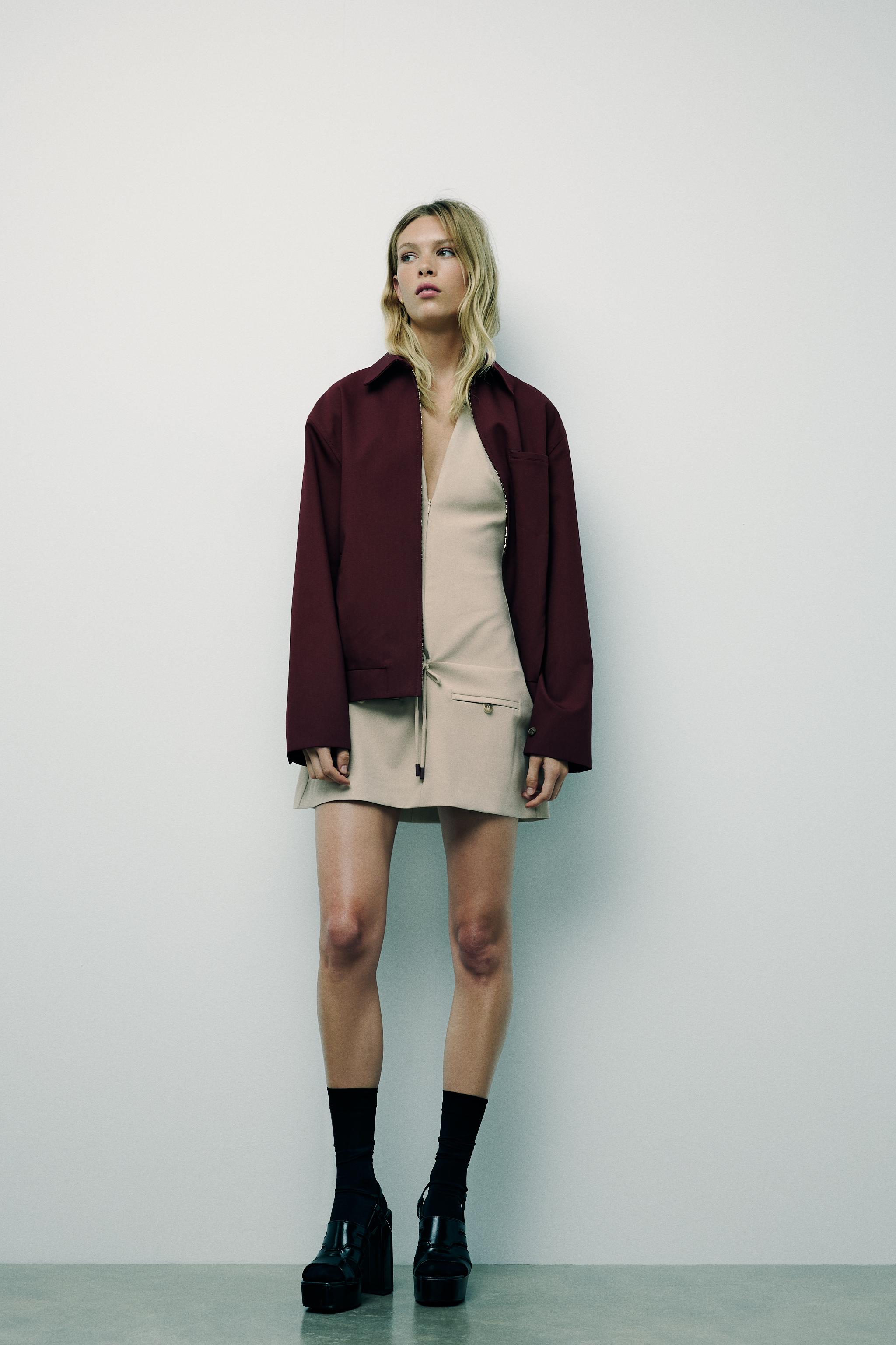 Women s Red Coats Explore our New Arrivals ZARA Mexico