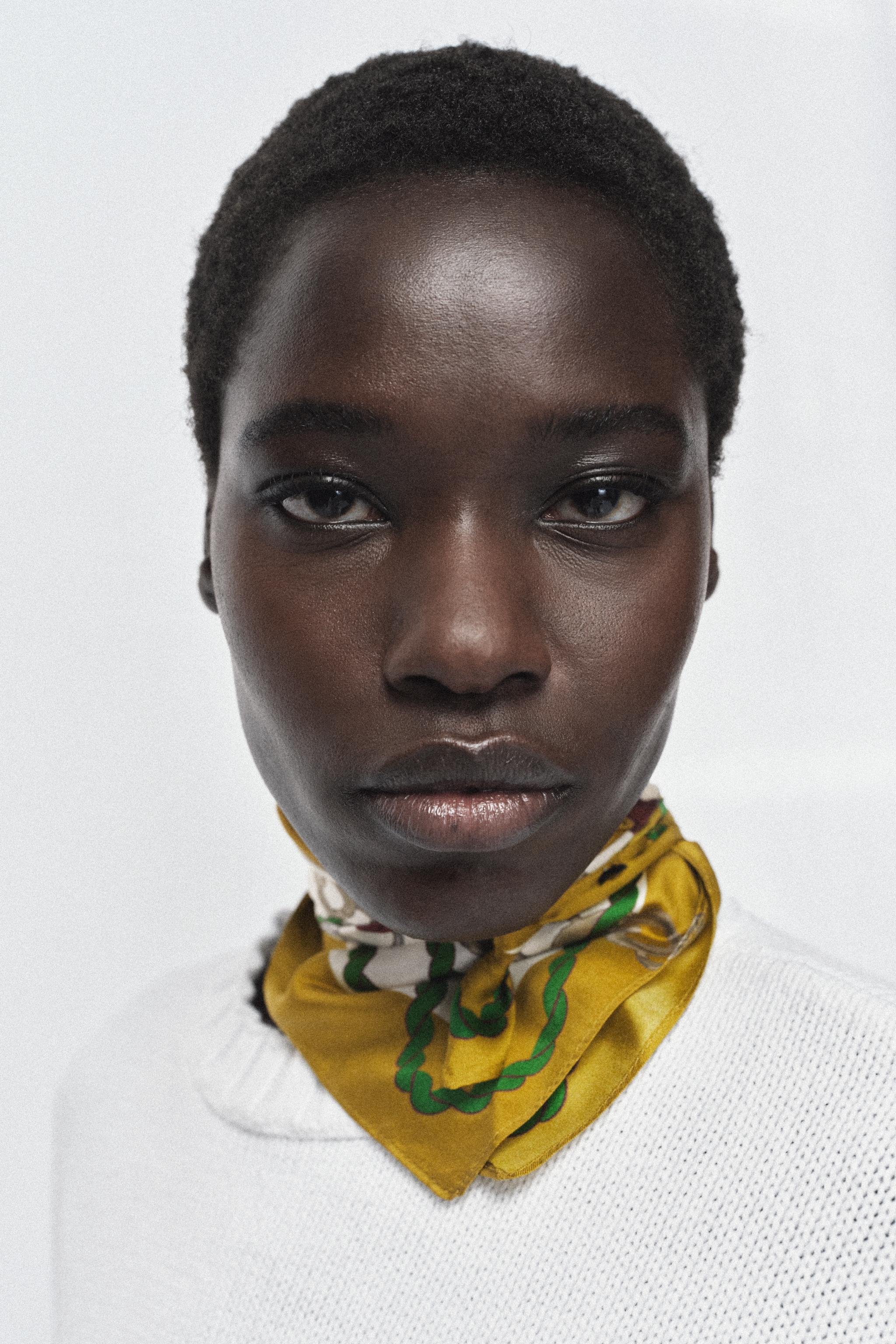 FOULARD IMPRIMÉ 100% SOIE