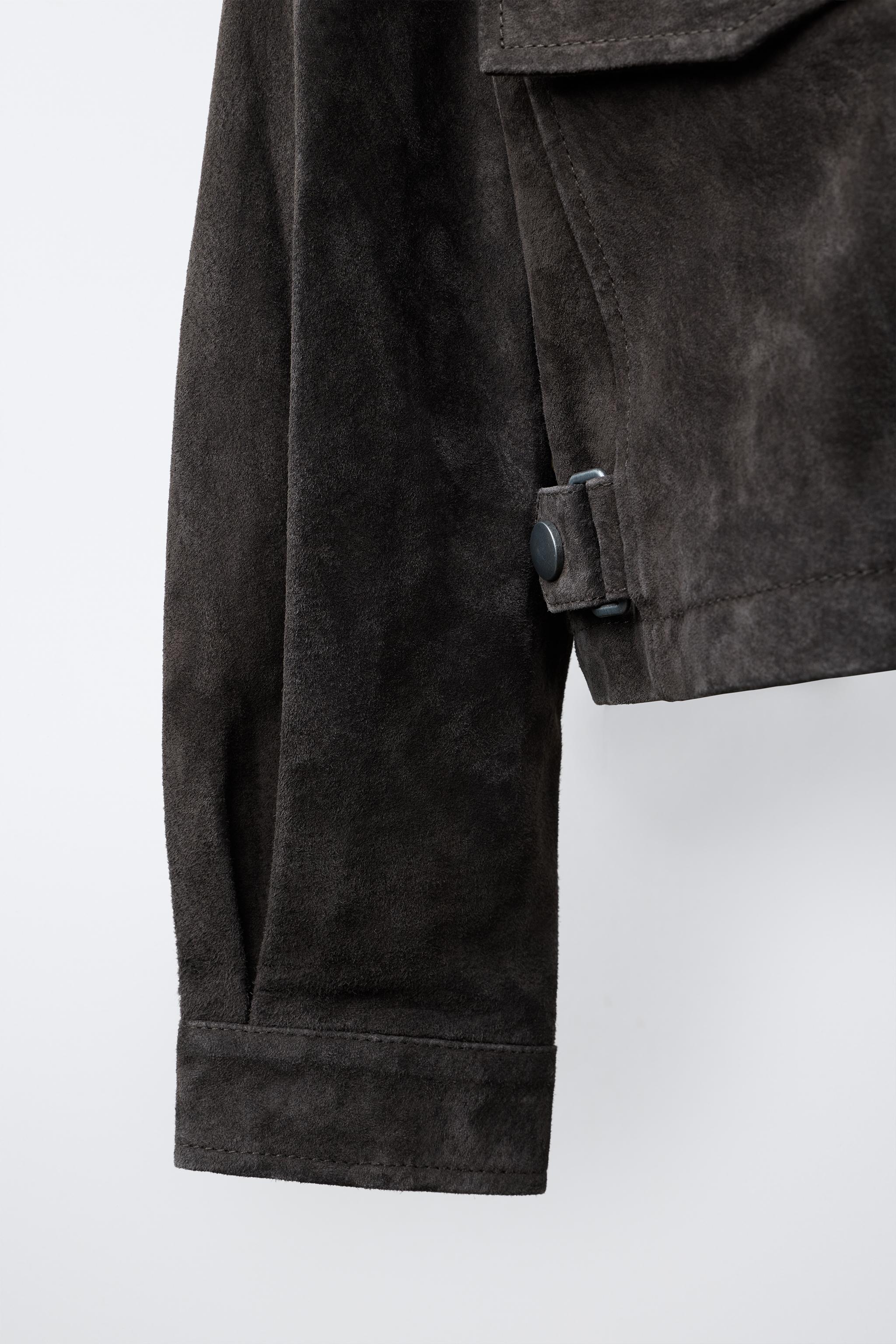 100% LEATHER JACKET WITH POCKETS