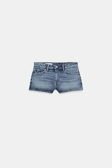 DENIM SHORTS - Blue by Zara - Image 0