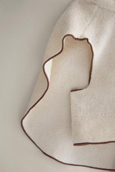 PEIGNOIR COTON ANIMAUX - Écru de Zara - Image 2