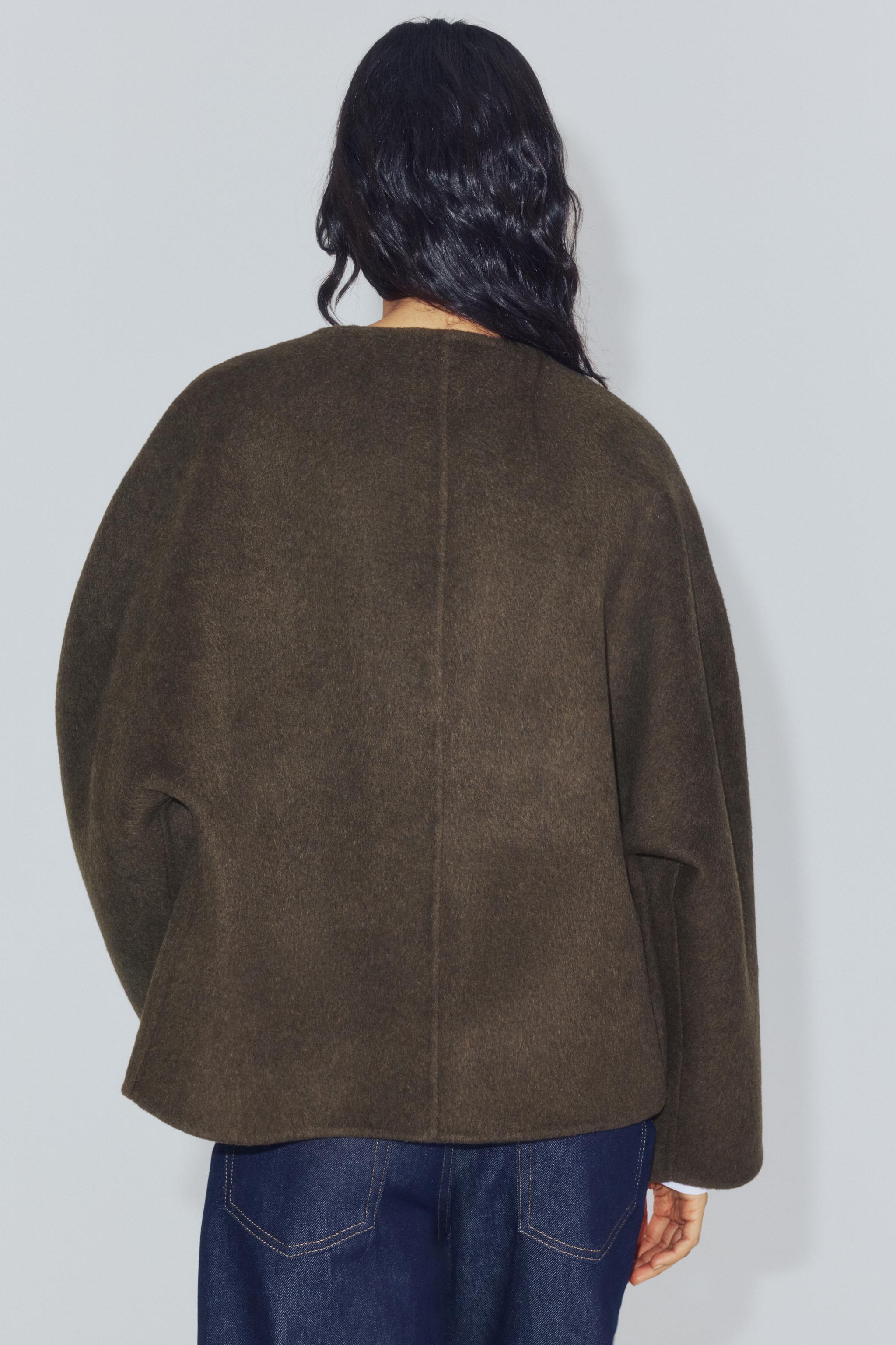 ZW COLLECTION SHORT WOOL COAT