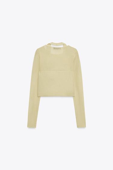 MULTI-POSITION KNIT TOP - TYEAMARILLO by Zara - Image 2