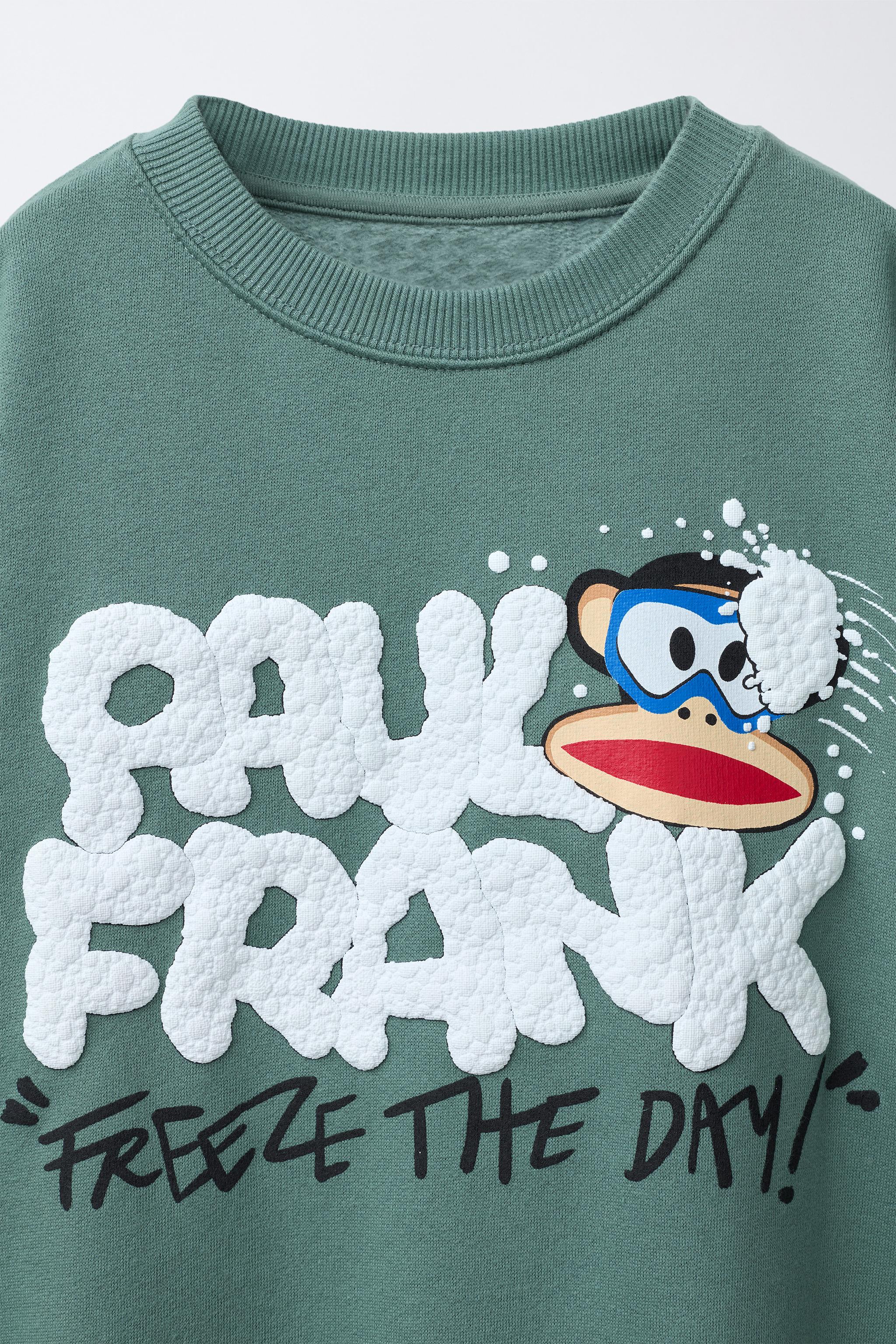 PAUL FRANK ® RAISED TEXT SWEATSHIRT
