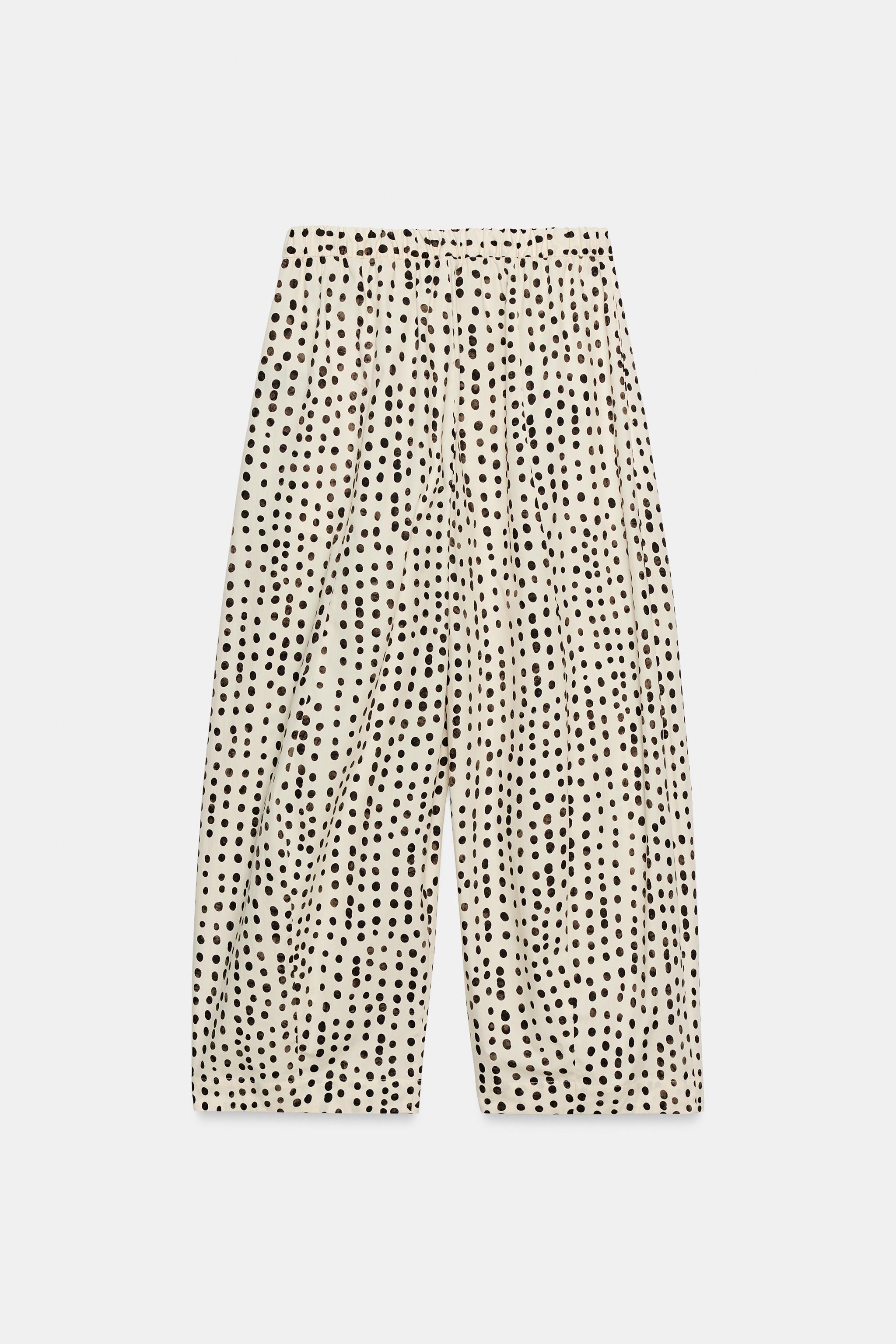 ZW COLLECTION POLKA DOT PAJAMA PANTS