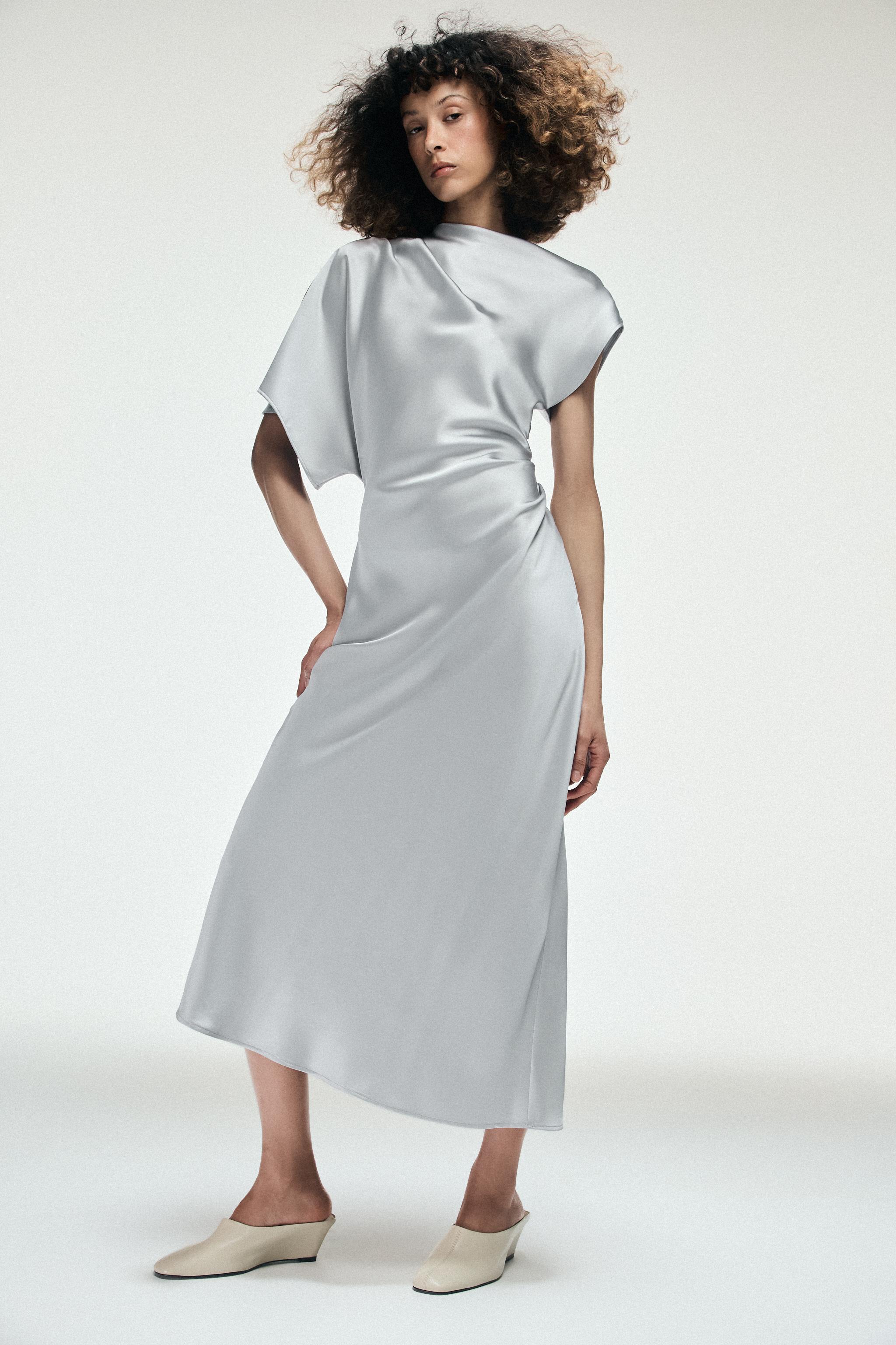 grey plus size dress Cicinia Gray Mother Of The Bride Dress Long Chiffon Lace A-line Zipper Back Plus Size main image 0