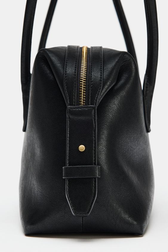 ELONGATED SHOULDER BAG - Black by Zara - Image 6